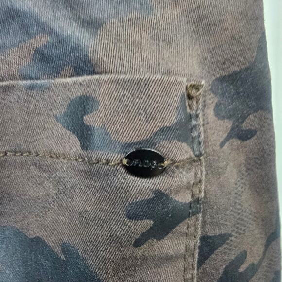 Flog Camo Jogger Pants Size 28 Pull-On Drawstring Urban Style - Picture 4 of 4